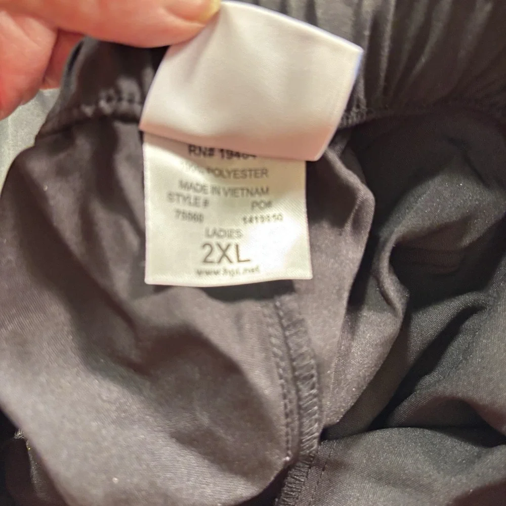 HPI Unisex Scrub Pants With Pockets Drawstring Elastic Waist 2XL Oversized Open